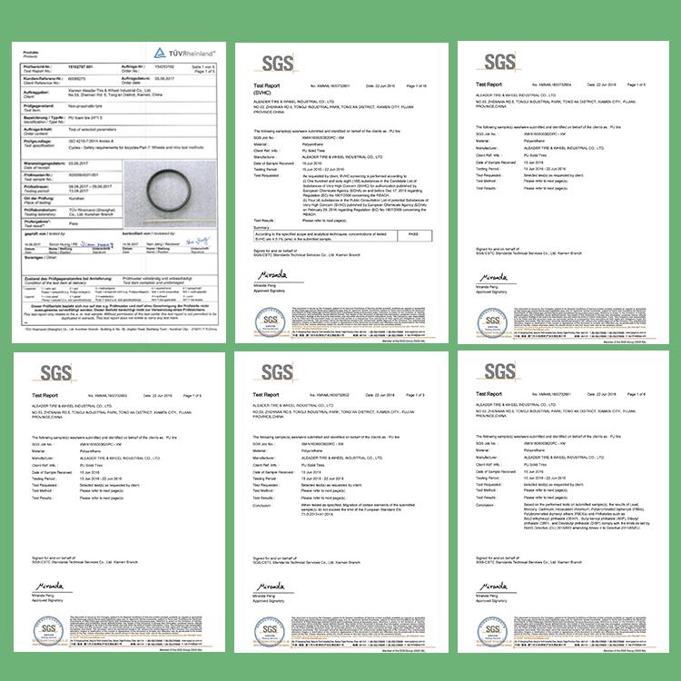 Solid Tire Test Report