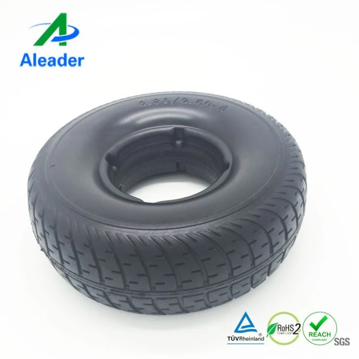 Solid Tires For Robots 2.80/2.50-4